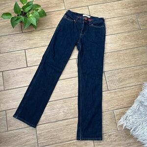 Carhartt Flannel Lined Original Fit Straight L Jeans Women’s 2 Regular Workwear